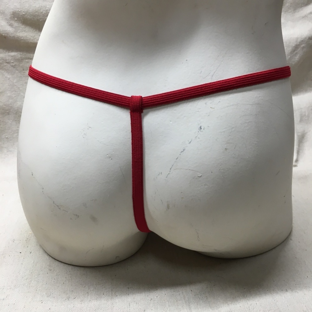 Red g-string thong - Picture 2 of 2